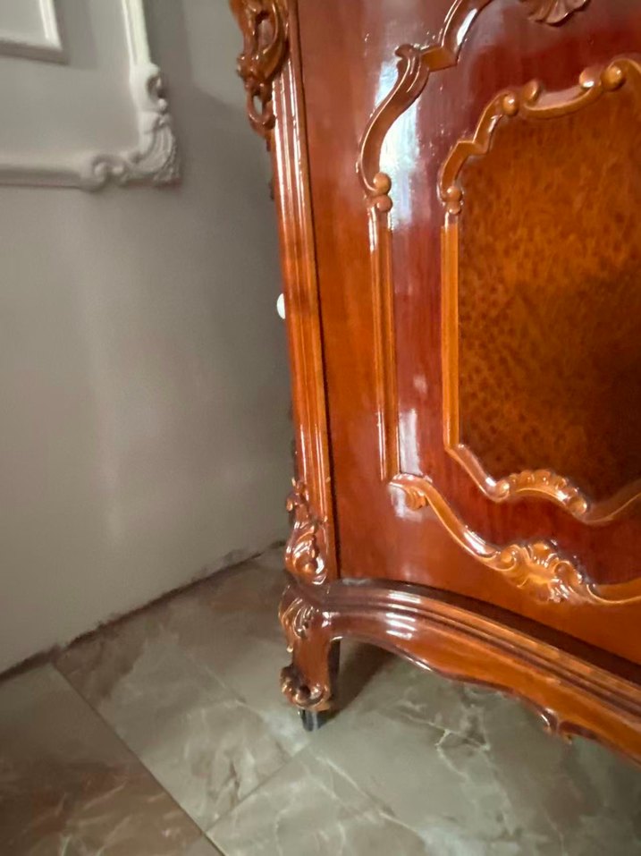 Ahşap vitrin 2parça - Görsel 5