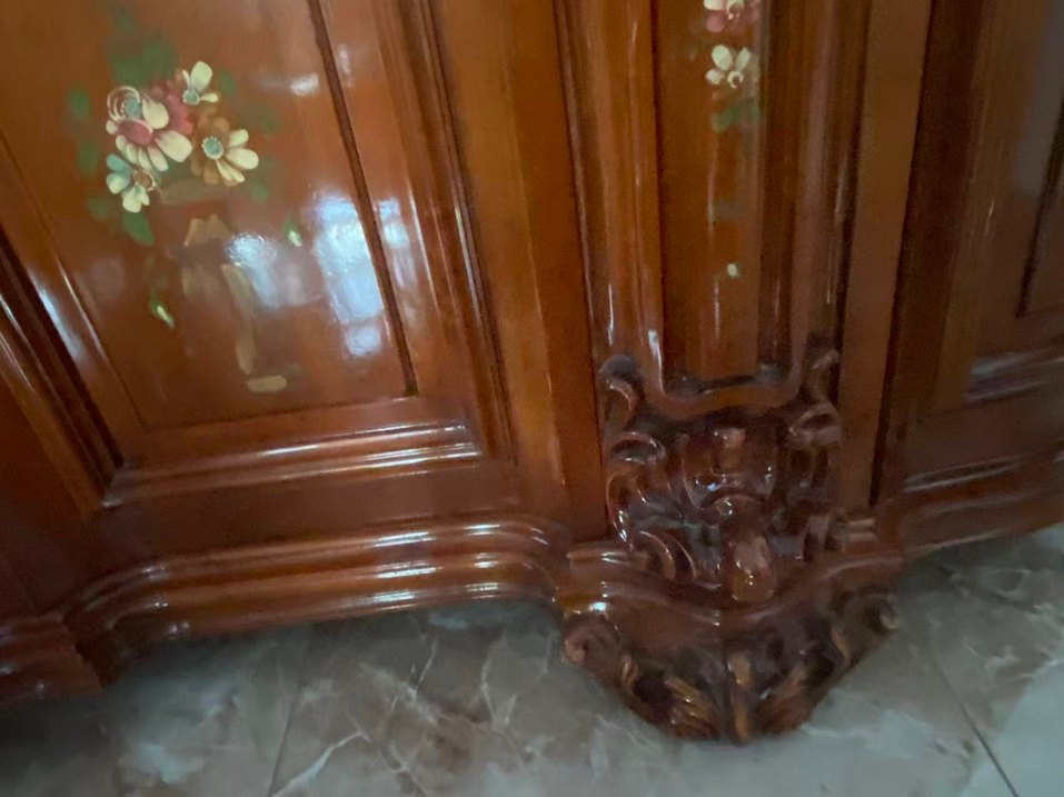 Ahşap aynalı konsol dolap - Görsel 5