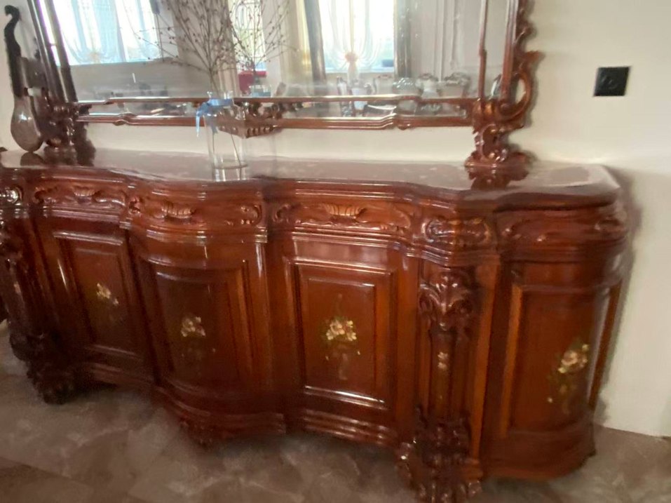 Ahşap aynalı konsol dolap - Görsel 2