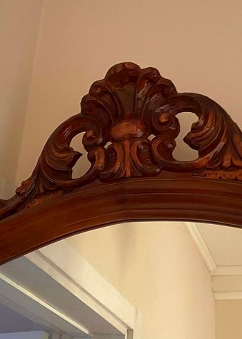 Ahşap aynalı konsol dolap - Görsel 3