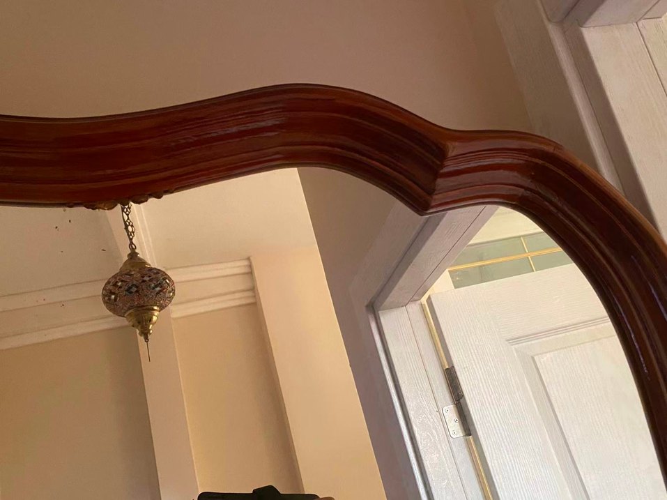 Ahşap aynalı konsol dolap - Görsel 4