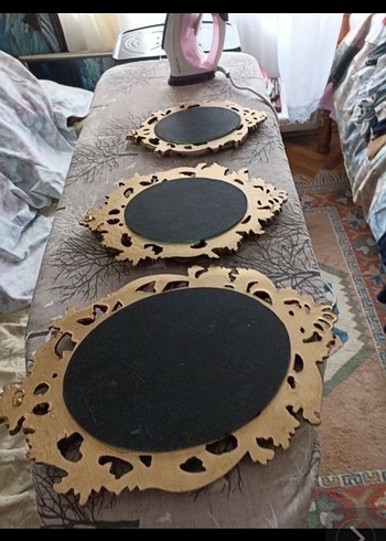 Altın Renkli Dekoratif Aynalar - Görsel 2