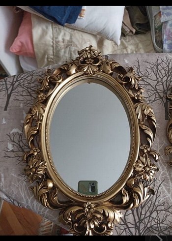 Altın Renkli Dekoratif Aynalar - Görsel 5