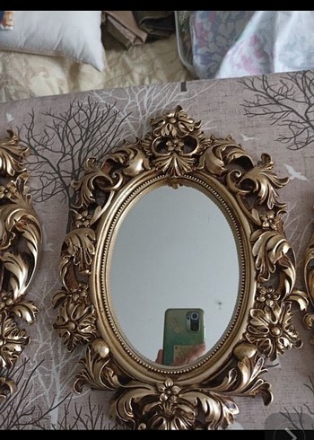 Altın Renkli Dekoratif Aynalar - Görsel 4