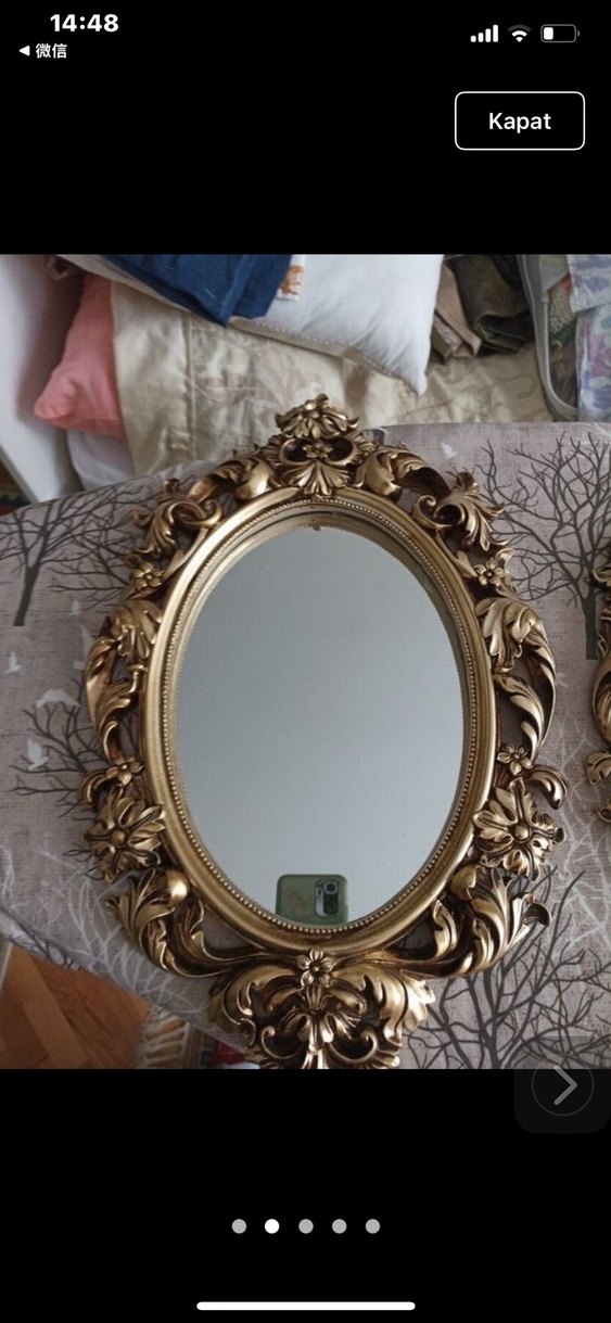 Altın Renkli Dekoratif Aynalar - Görsel 5