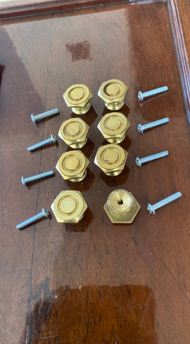 Altın Renk Vintage dolap kulpları - Görsel 2