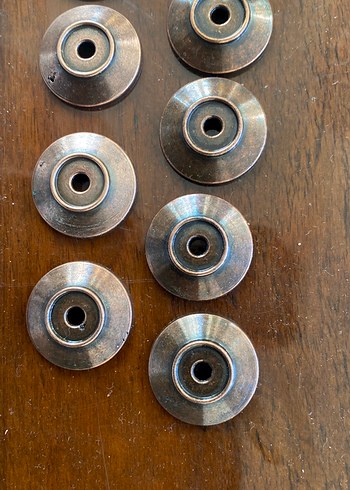 Pirinç dolap kulpu tabanı - Görsel 2