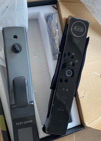 siyah akıllı kapı kilidi - Görsel 5