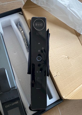 siyah akıllı kapı kilidi - Görsel 3