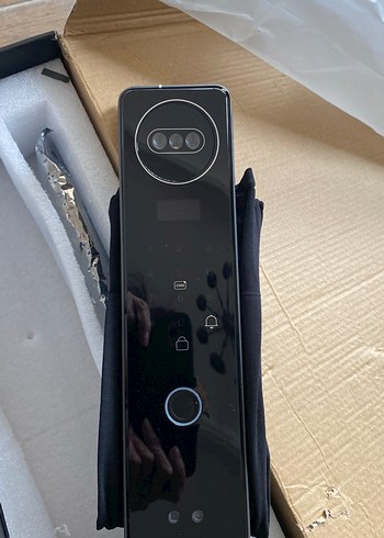 siyah akıllı kapı kilidi - Görsel 4