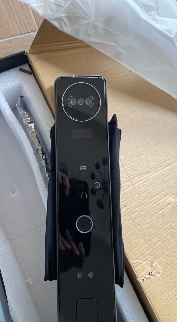 siyah akıllı kapı kilidi - Görsel 4