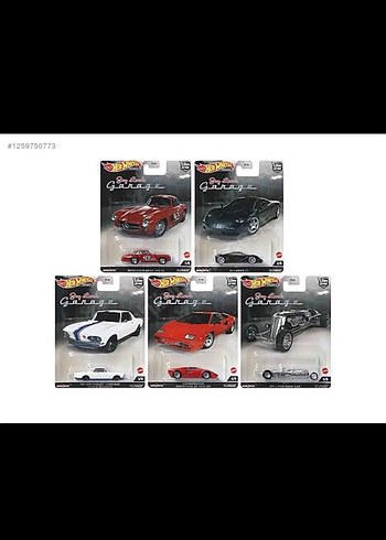 Hot Wheels jay leno's garage set
