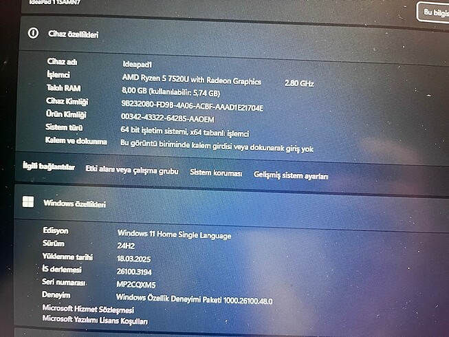 Lenovo Ideapad 15