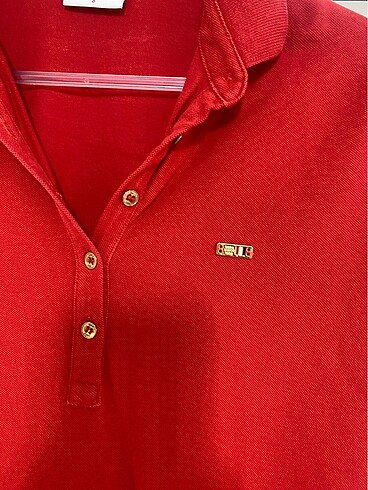 U.S Polo Assn. Kırmızı Polo elbise