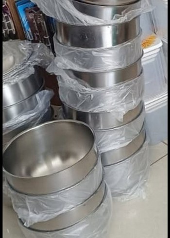 Beyaz ve Gri Metal Kase son fiyat - Görsel 2