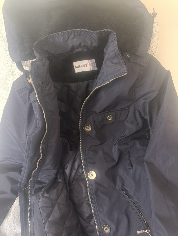 Düğmeli Kadın Gri Street Style Ceket - Görsel 2