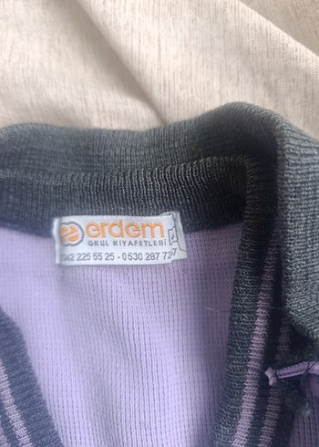 Erkek kız Çocuk Gri Triko Hırka - Görsel 2