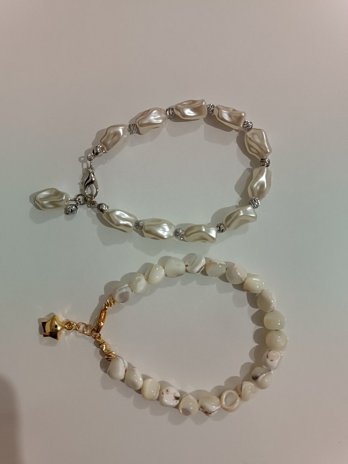 SEDEF TAŞLI YILDIZ SALLANTILI BİLEKLİK - Görsel 3