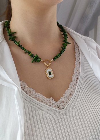 MERCAN TAŞ KOLYE - Görsel 2