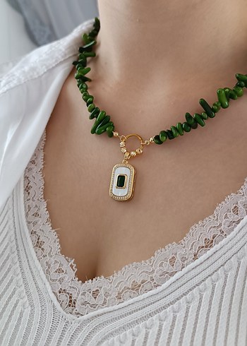 MERCAN TAŞ KOLYE - Görsel 3