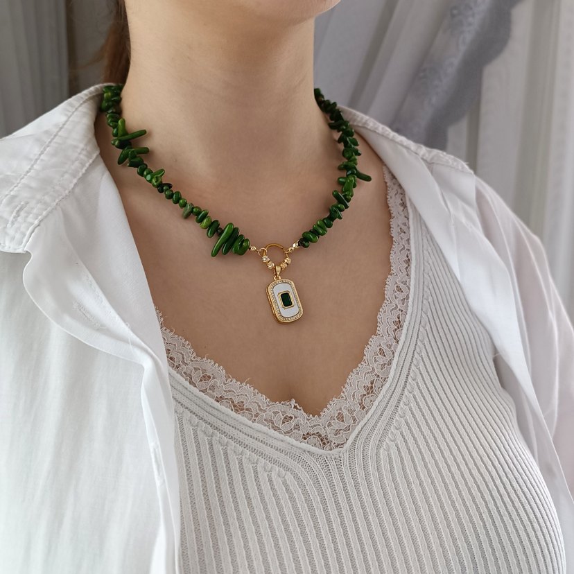 MERCAN TAŞ KOLYE - Görsel 2