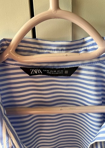 Mavi Çizgili Uzun Kollu Gömlek - Görsel 3