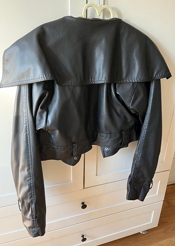 Holly lolly deri ceket kısa - Görsel 2