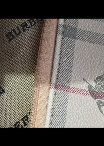 Bej Baskılı Fermuarlı Kadın Çanta - Görsel 4