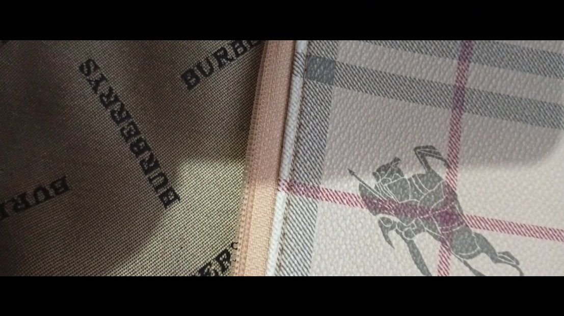 Bej Baskılı Fermuarlı Kadın Çanta - Görsel 4