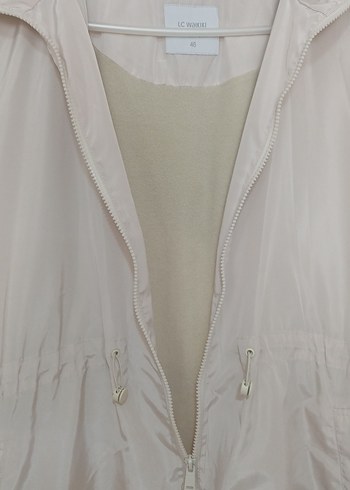 LCW Waikiki Bej Midi Kadın mont - Görsel 9