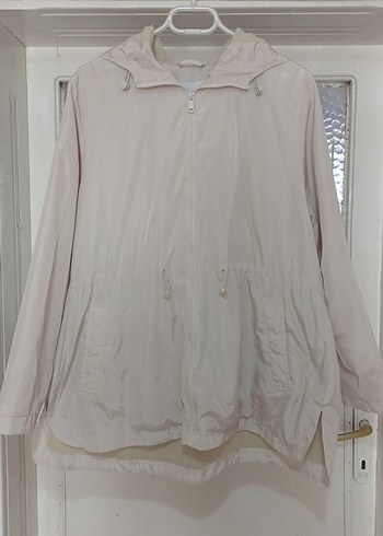 LCW Waikiki Bej Midi Kadın mont - Görsel 4