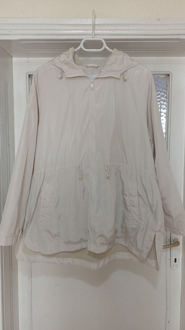 LCW Waikiki Bej Midi Kadın mont - Görsel 4