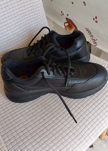 Minderi Ayaş Siyah Erkek Bağcıklı Spor Ayakkabı - Görsel 4