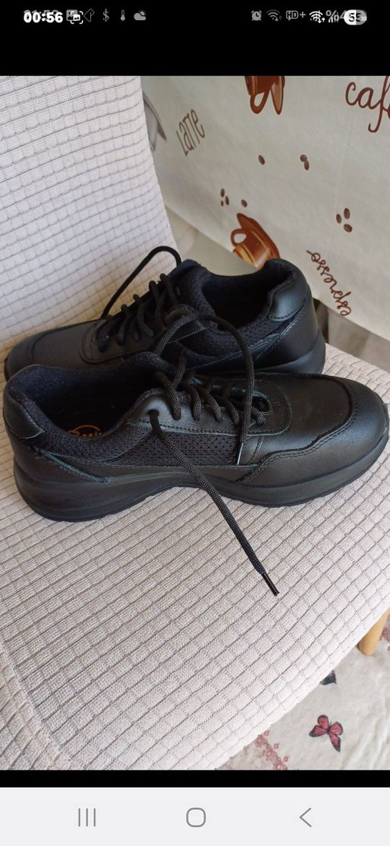 Minderi Ayaş Siyah Erkek Bağcıklı Spor Ayakkabı - Görsel 4