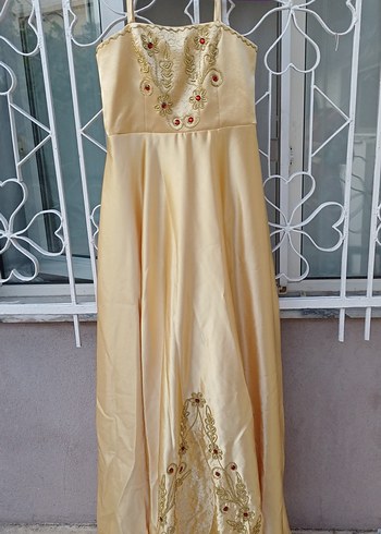 Bindallı Bordo Nakışlı Uzun Bohem Kadın Hint Elbisesi - Görsel 10