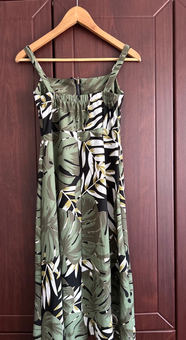 Bohem Desenli Kadın Uzun Elbise - Görsel 2