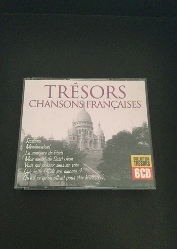 Fransız Şarkıları Koleksiyonu 6 CD Set