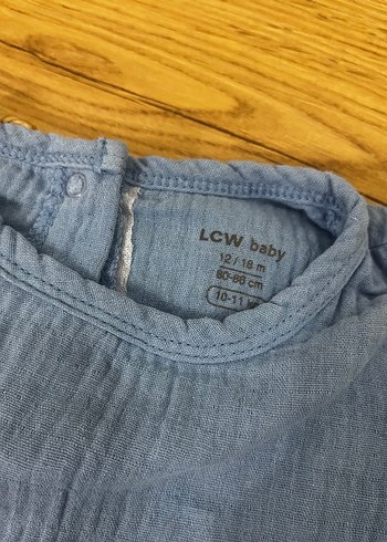 Mavi Bebek Erkek Keten 2'li Şortlu Takım - Görsel 3