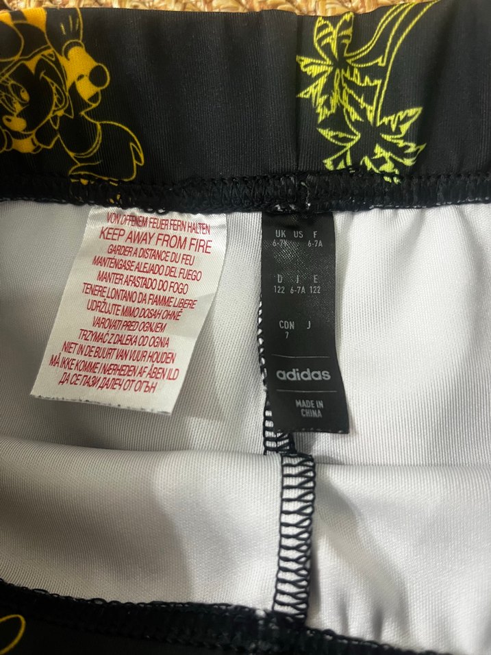 Renkli Baskılı Kız Çocuk Taytı - Görsel 2