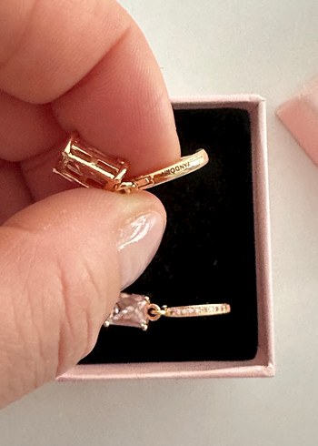 Pandora gold baget küpe - Görsel 3