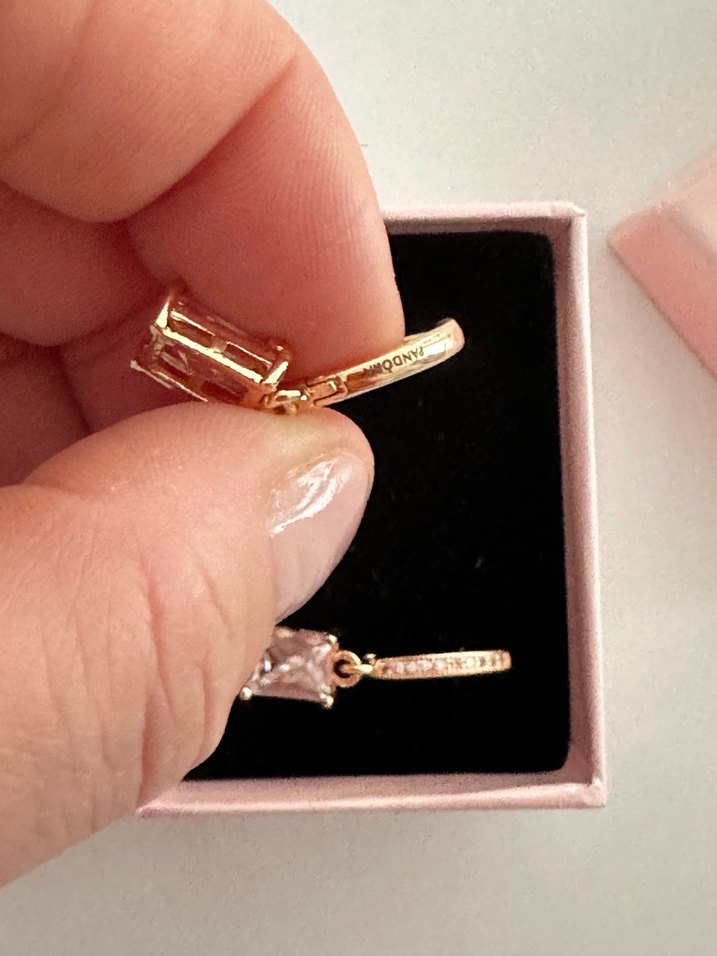 Pandora gold baget küpe - Görsel 3