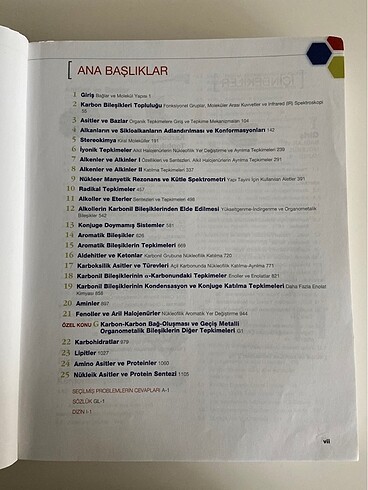  Beden Organik Kimya