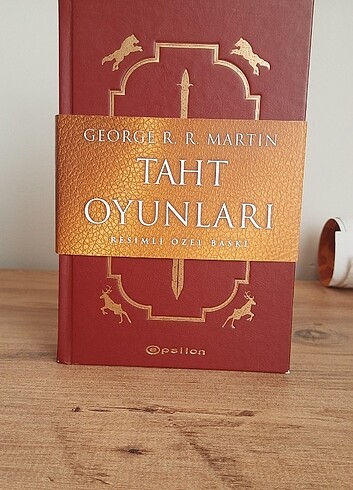 Taht oyunları resimli özel baskı 