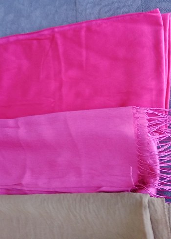 Kadın Çok Renkli İpek Dokulu Şallar. - Görsel 2