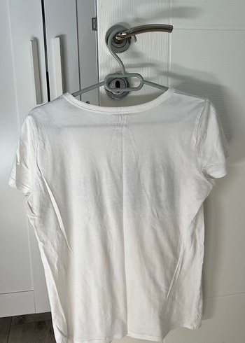 Kadın Beyaz GAP Baskılı Tişört - Görsel 4