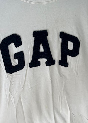 Kadın Beyaz GAP Baskılı Tişört - Görsel 3