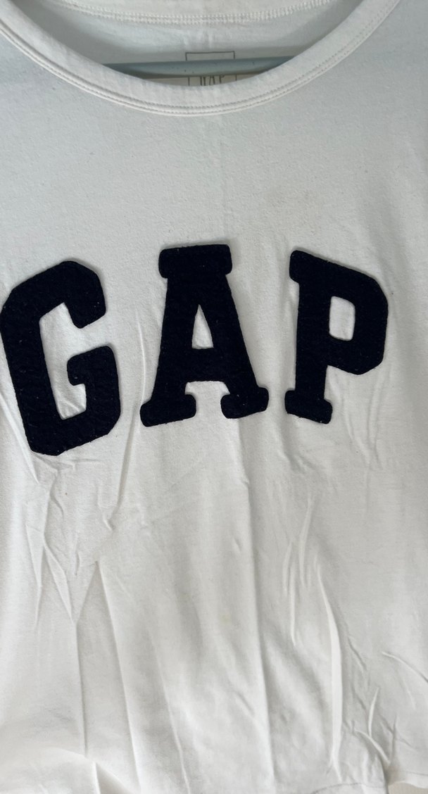 Kadın Beyaz GAP Baskılı Tişört - Görsel 3