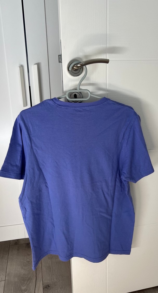 Pull and Bear Mor Kısa Kollu Kadın Pamuk Tişört - Görsel 3