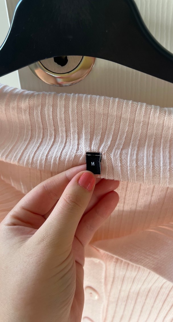 Trendyolmilla Düğmeli Pembe Triko Kadın Kazak - Görsel 3