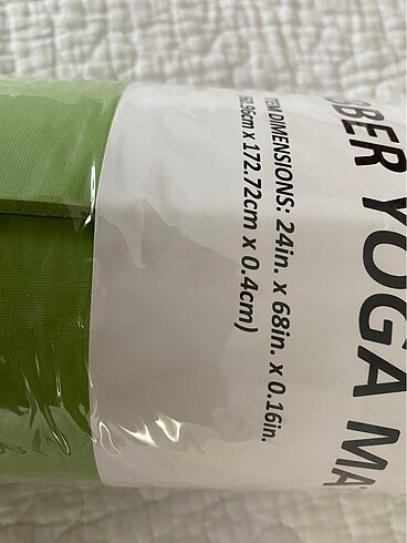Yoga matı 4mm 1 adet